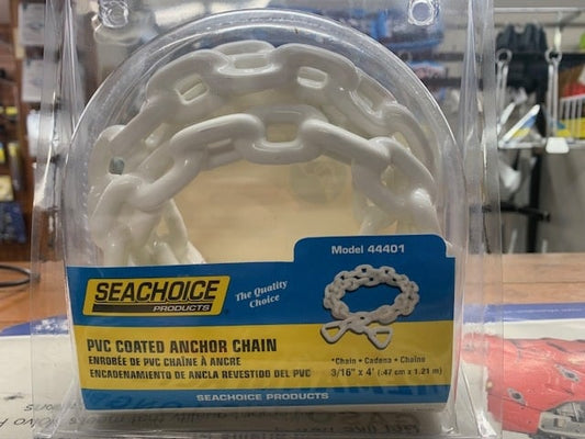 ANCHOR LEAD CHAIN PVC 3/16 X 4' 44401