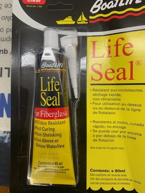 BOATLIFE LIFE SEAL TUBE CLEAR 76-1160