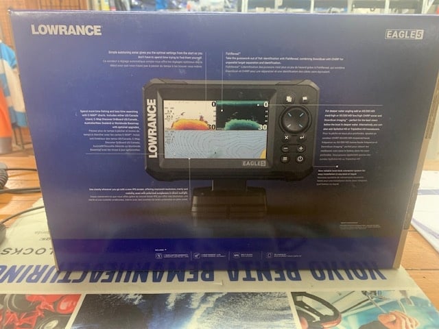 LOWRANCE EAGLE 5 SPLITSHOT + CMAP 00016226001