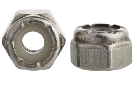 Seachoice B181 - Nylon Insert Locknut Stainless 8-32