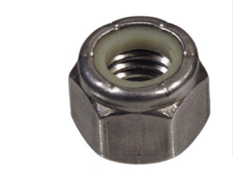 Seachoice B183 - Nylon Insert Lock Nut Stainless 1/4-20