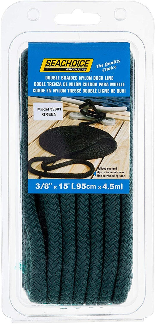 Seachoice 39831 - Double Braided Nylon Dock Line