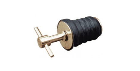 Seadog 5200801 - Brass Tee Handle Drain Plug, 1"
