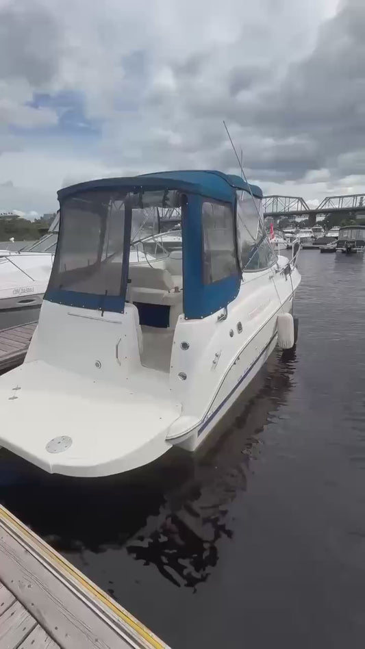 2007 Bayliner – 24.5’ + 4’ Swim Platform – Trailer Included