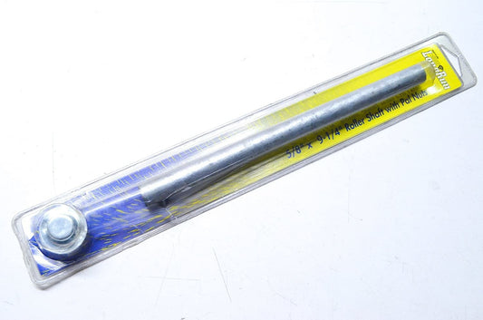 Long Run 86187 - Roller shaft, pal nuts, 5/8''X9-1/4''
