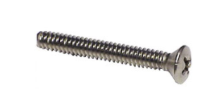Seachoice B704 - Stainless Steel Phillips Machine Screw Oval Head 1/4-20 x 2”