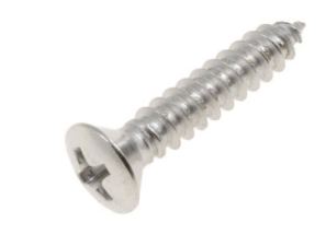 Seachoice - Stainless Steel Phillips Tapping Screw Oval Head #10 x 1” 1/4
