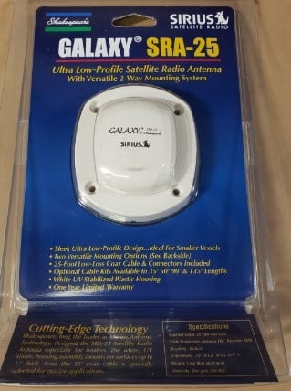 Shakespeare SRA-25 - Galaxy , Ultra Low-Profile Satellite Radio Antenna
