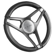 princecraft- steering wheel molino black