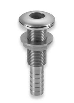 Marine Hardware THHSS1 - Stainless Steel Thru-Hull For Hose, 1"