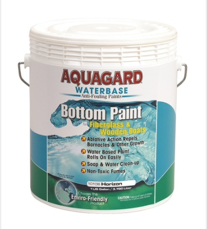 Aquagard 923-10101 - Waterbase Antifouling Paint, Black, Gallon 